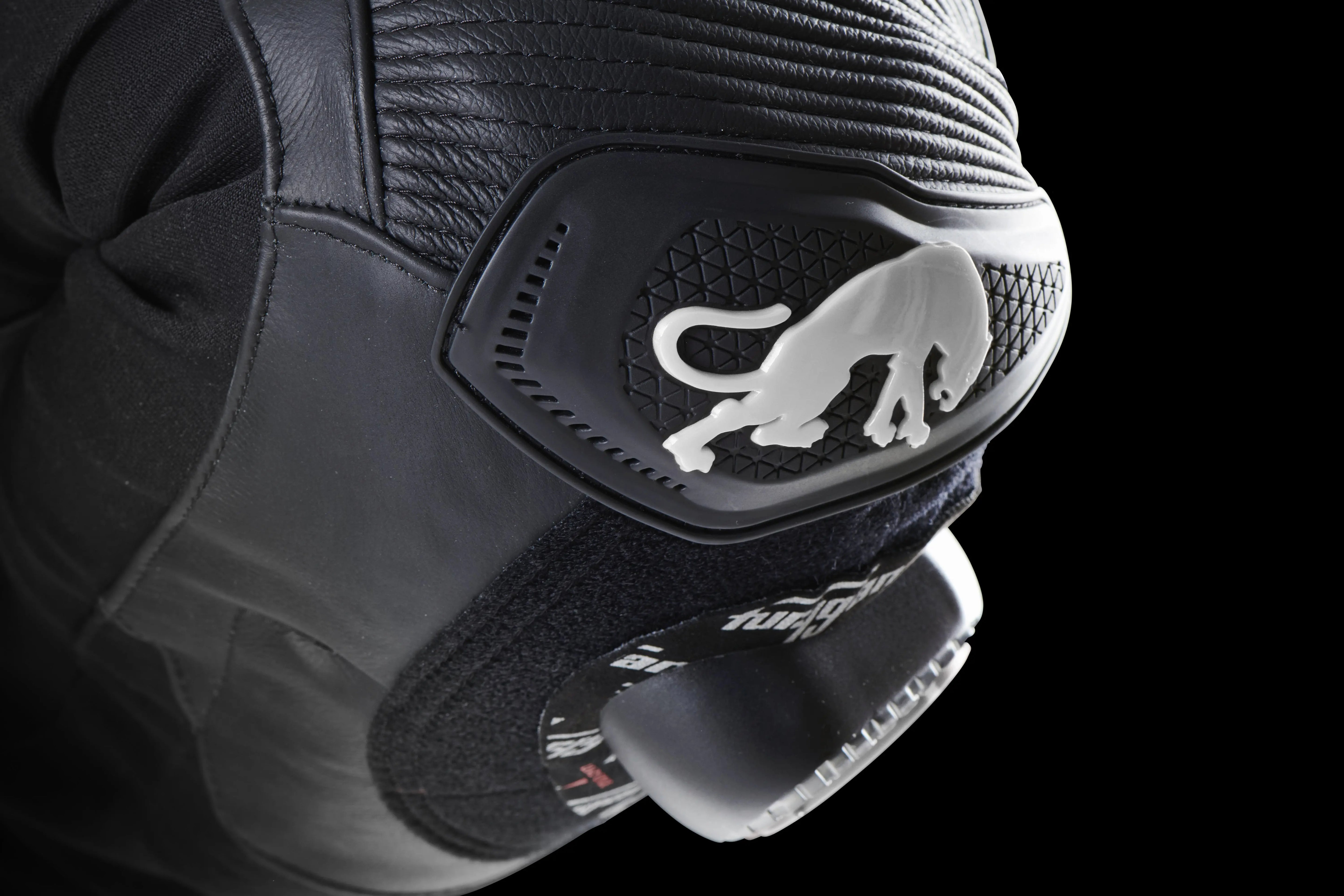 Furygan Drack Leather Trouser Black / White FREE UK Delivery, FREE 365 Day Returns | Moto Central