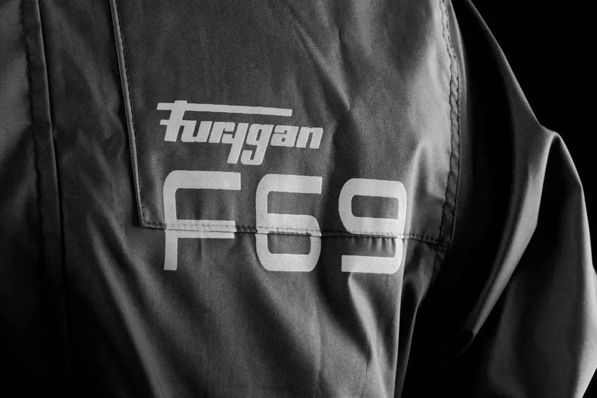 Furygan Tornado Rain Over Jacket Black / Fluo Yellow FREE UK Delivery, FREE 365 Day Returns | Moto Central