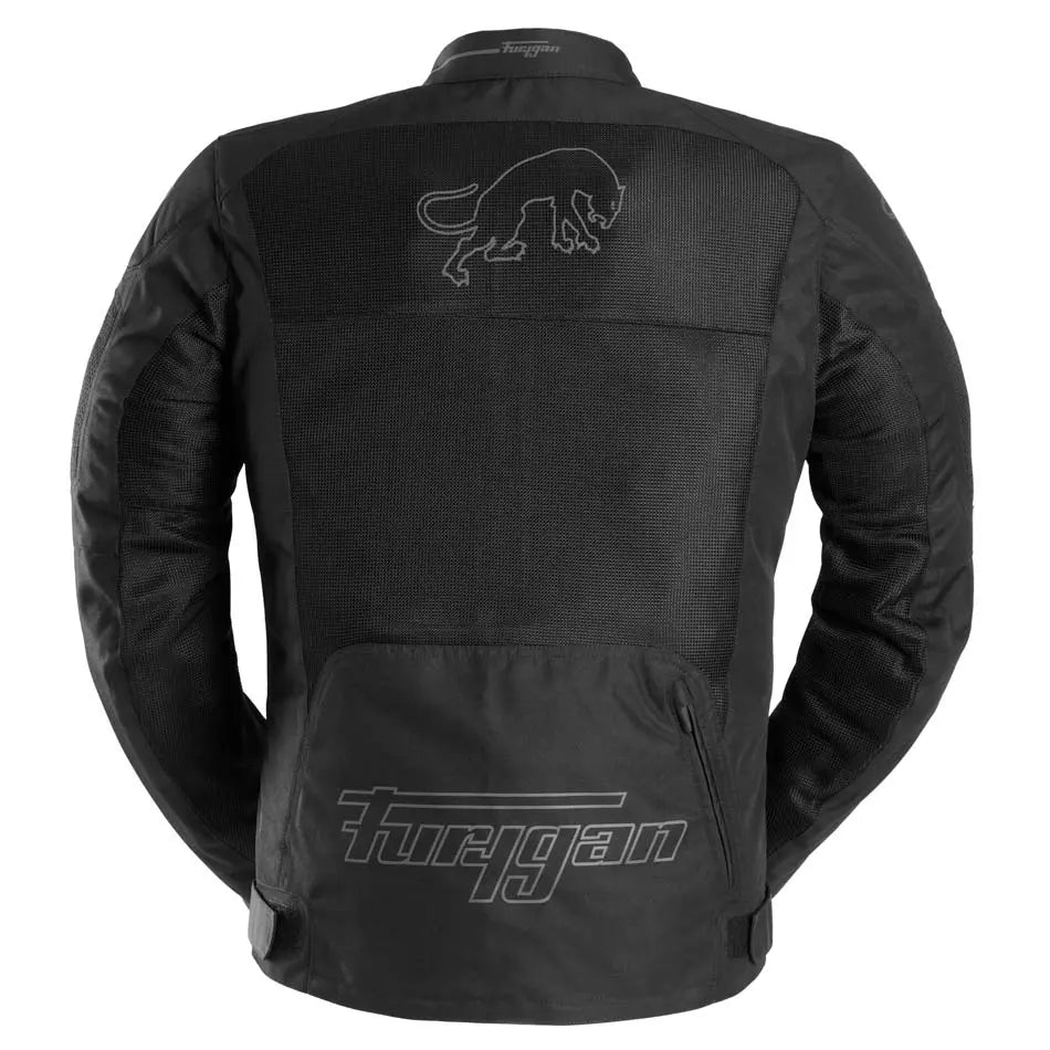 Furygan Aquilon Textile Jacket Black / Grey FREE UK Delivery, FREE 365 Day Returns | Moto Central