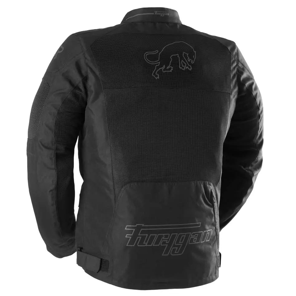 Furygan Aquilon Textile Jacket Black / Grey FREE UK Delivery, FREE 365 Day Returns | Moto Central