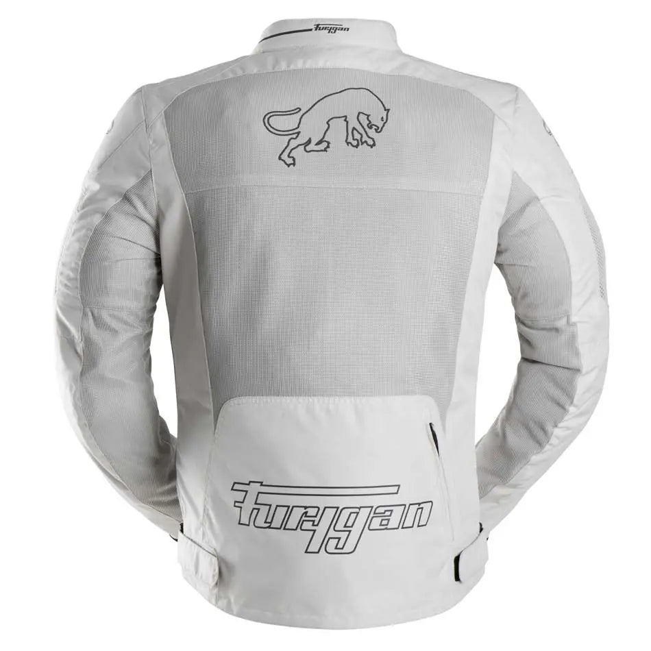 Furygan Aquilon Textile Jacket Pearl / Grey FREE UK Delivery, FREE 365 Day Returns | Moto Central