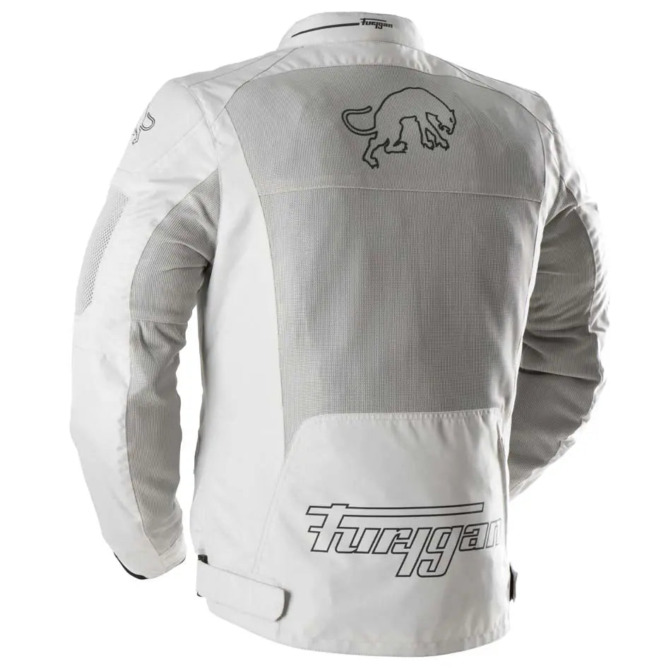 Furygan Aquilon Textile Jacket Pearl / Grey FREE UK Delivery, FREE 365 Day Returns | Moto Central