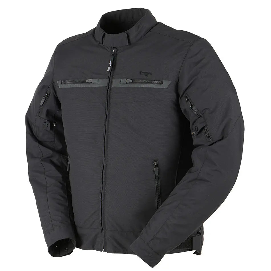 Furygan Scotty Textile Jacket Black FREE UK Delivery, FREE 365 Day Returns | Moto Central