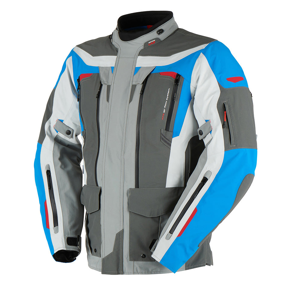 Furygan Voyager 3C Textile Jacket Blue / Charcoal FREE UK Delivery, FREE 365 Day Returns | Moto Central