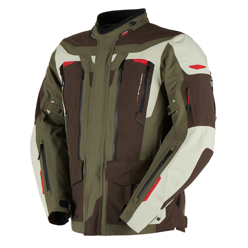 Furygan Voyager 3C Textile Jacket Coffee / Pearl / Khaki FREE UK Delivery, FREE 365 Day Returns | Moto Central