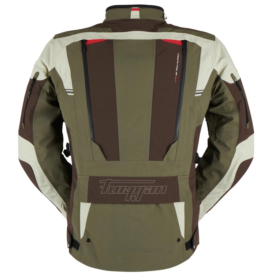 Furygan Voyager 3C Textile Jacket Coffee / Pearl / Khaki FREE UK Delivery, FREE 365 Day Returns | Moto Central