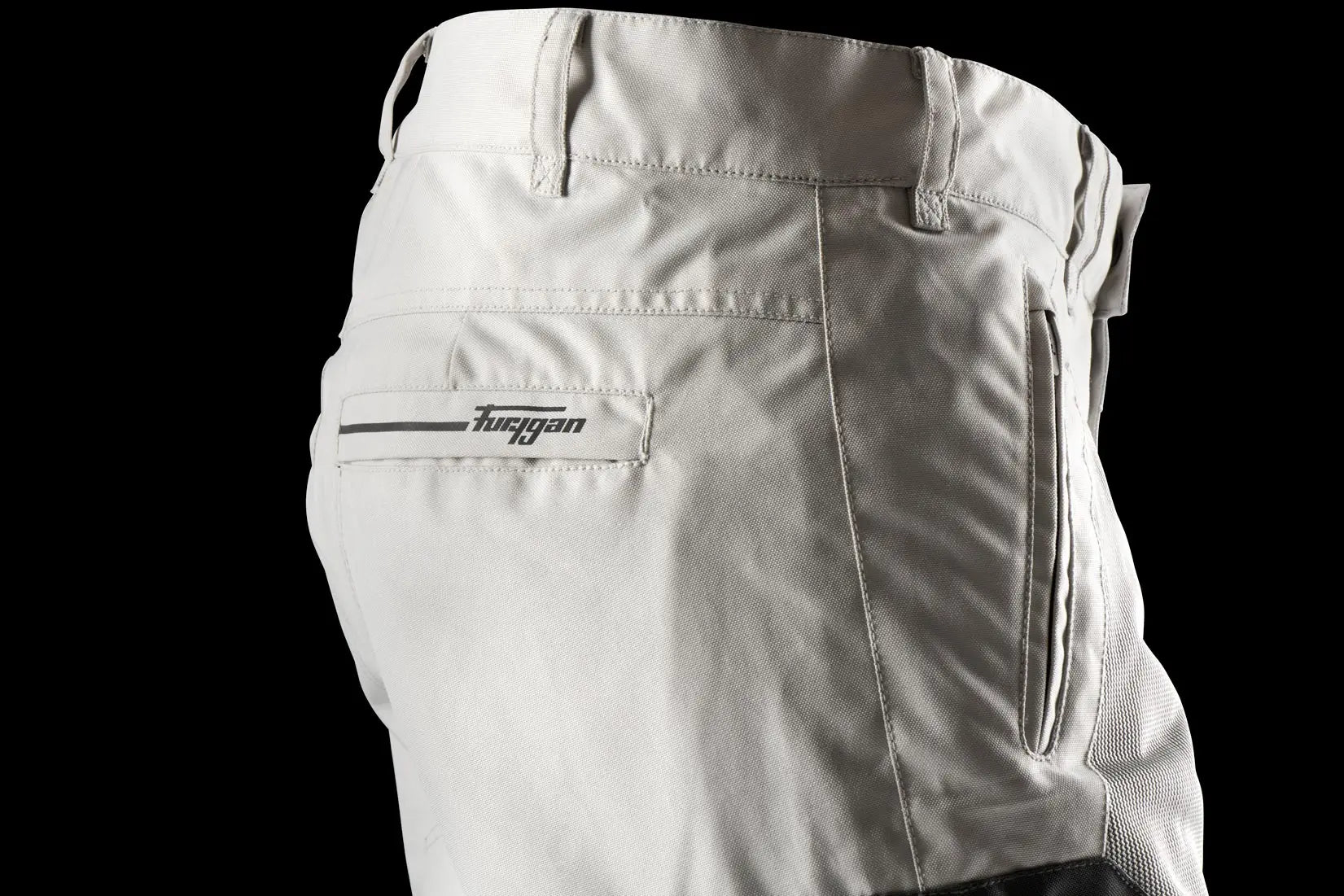 Furygan Ciaran Textile Trouser Pearl / Grey FREE UK Delivery, FREE 365 Day Returns | Moto Central