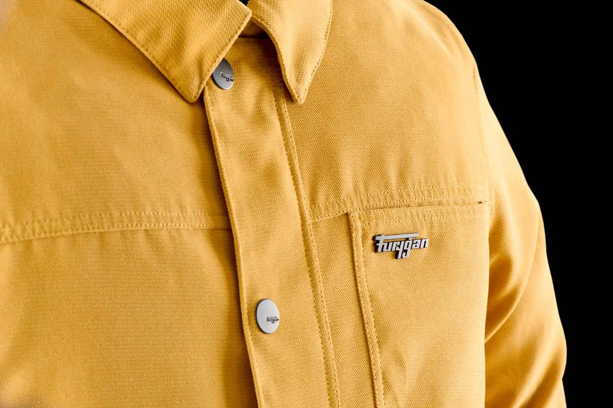 Furygan Marlon X Kevlar Shirt Camel Brown FREE UK Delivery, FREE 365 Day Returns | Moto Central