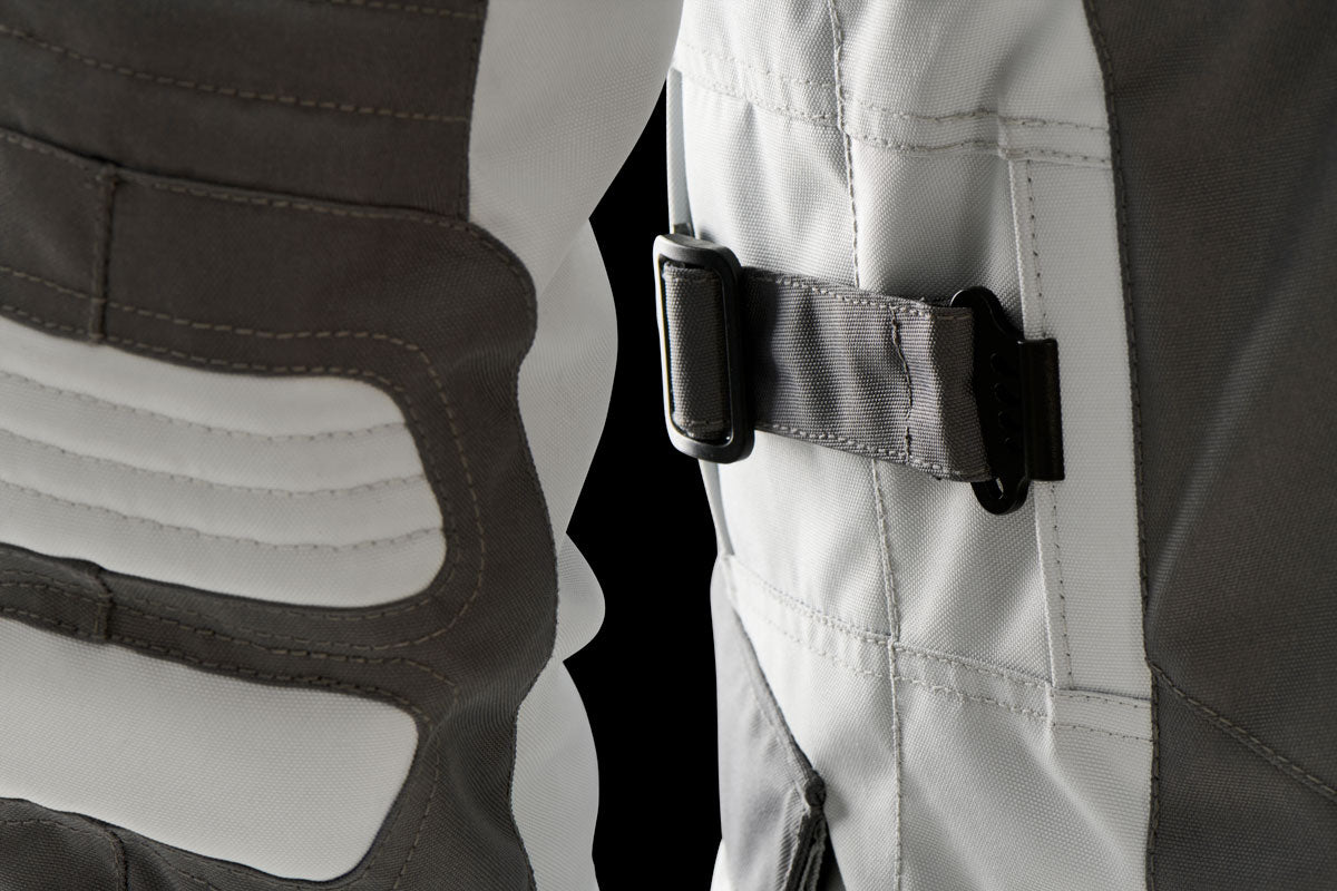 Furygan Apalaches Evo Textile Jacket Grey / Pearl / Red FREE UK Delivery, FREE 365 Day Returns | Moto Central