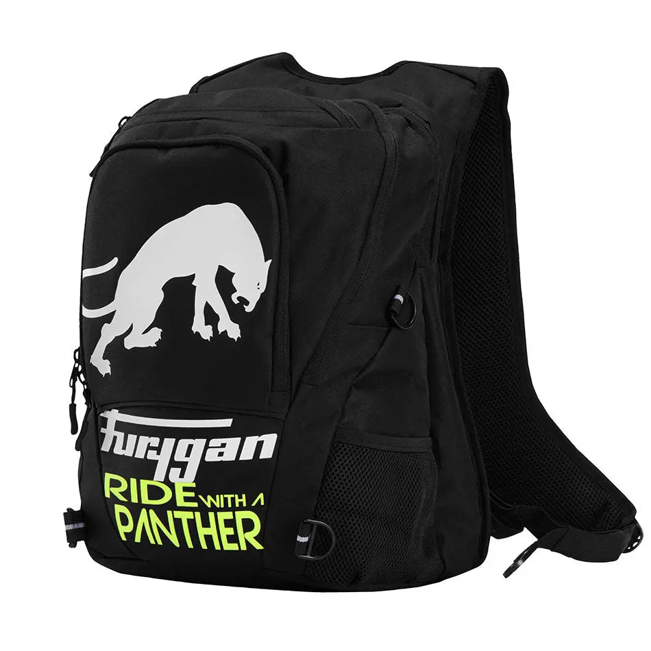 Furygan Thunder Evo 2 Backpack Black / Fluo Yellow FREE UK Delivery, FREE 365 Day Returns | Moto Central