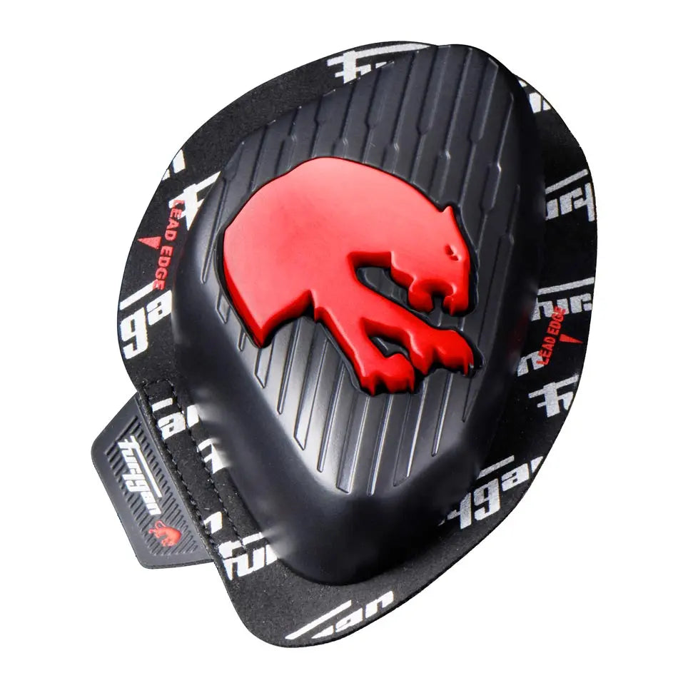 Furygan Knee Sliders Black / Red FREE UK Delivery, FREE 365 Day Returns | Moto Central