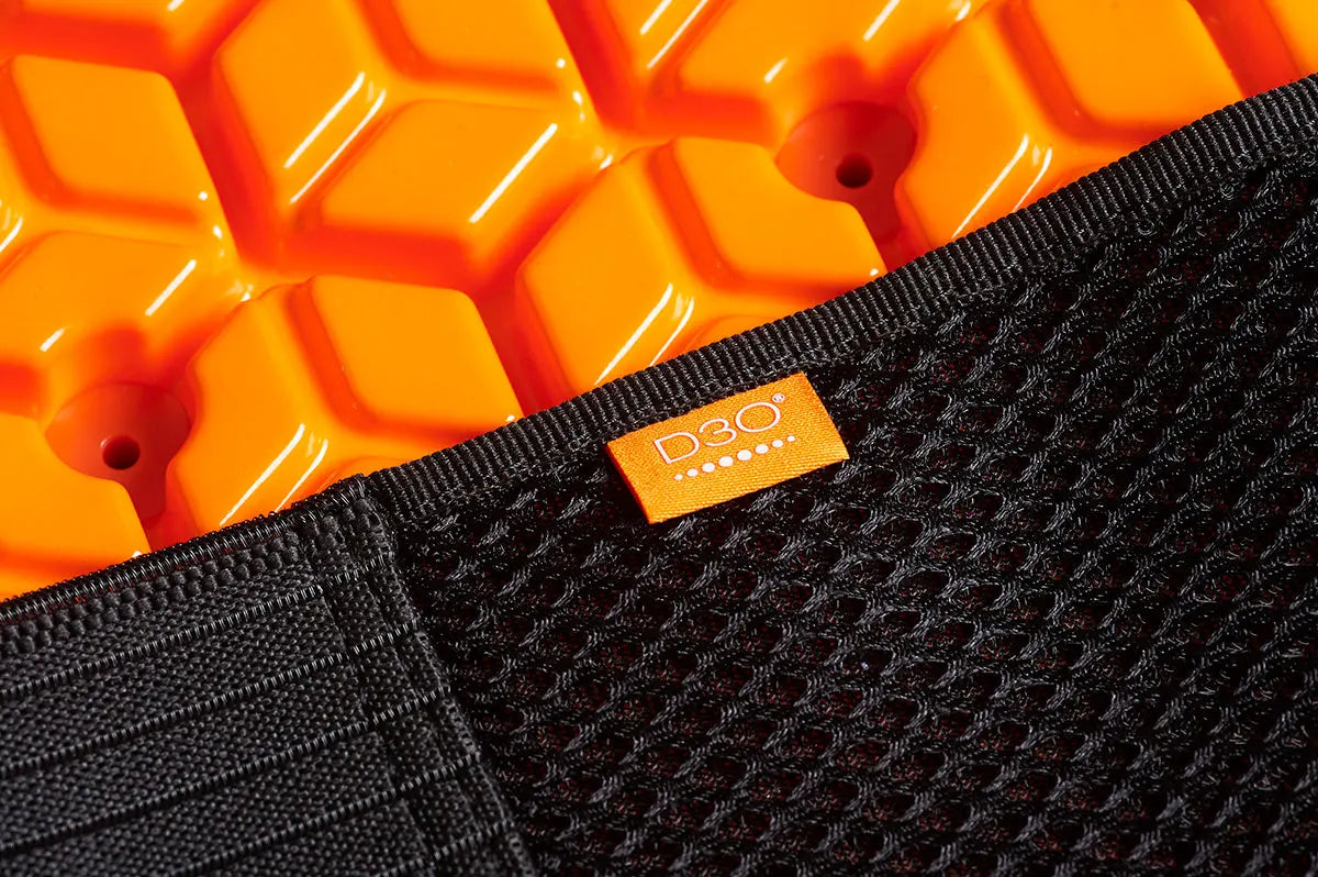 Furygan D3O Racing Back Protector Orange FREE UK Delivery, FREE 365 Day Returns | Moto Central