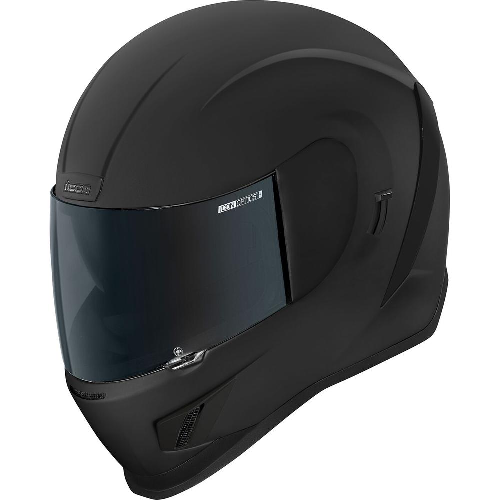 icon airflite rubatone helmet uk Icon Airform Dark Full Face Helmet Rubatone Black FREE UK Delivery