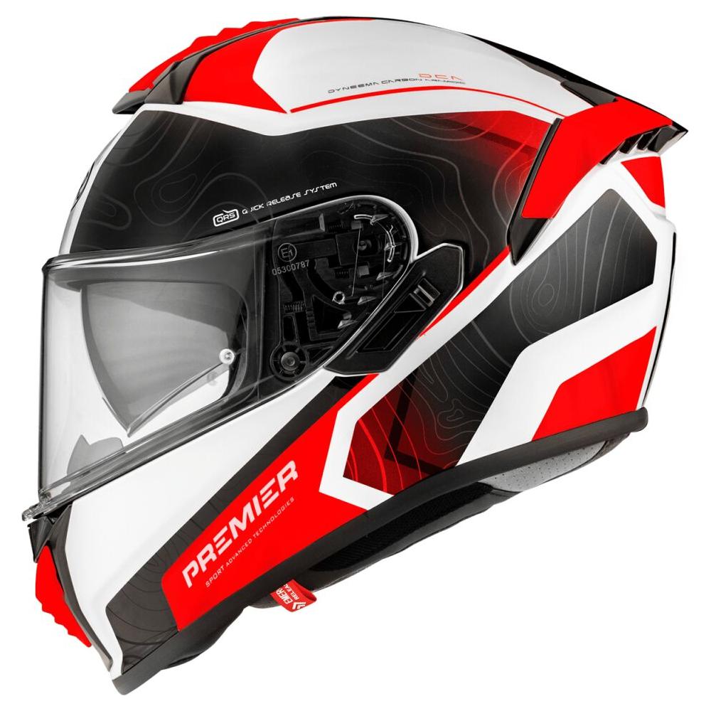 Premier Evoluzione DK 2BM Gloss Black / Red / White