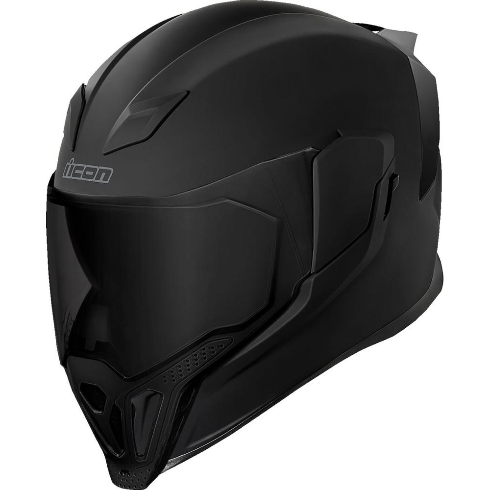 buy motorcycle helmet uk Icon Airflite Dark Rubatone Black