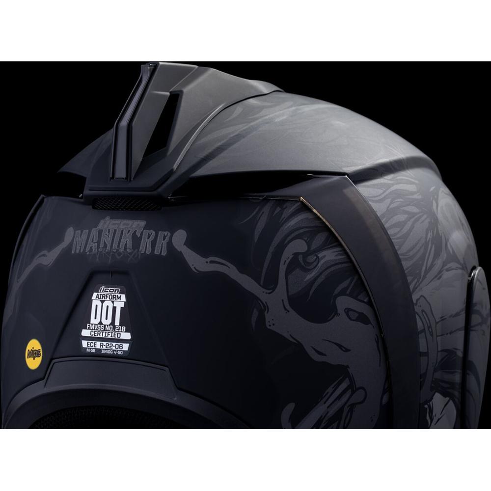 Icon Airform Manik'RR MIPS Dark Black