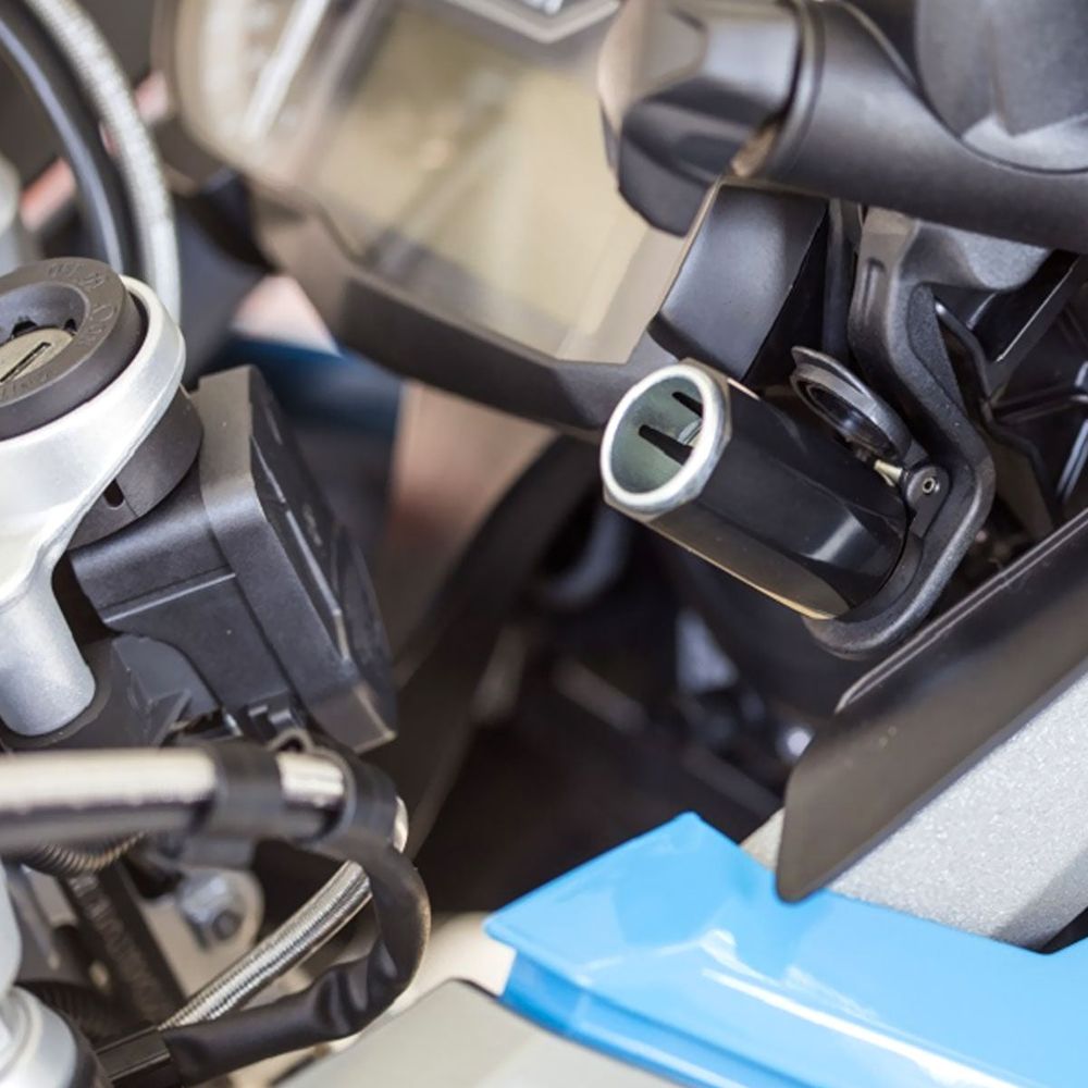 Interphone 12V Moto Adapter Cigarette DIN Connector