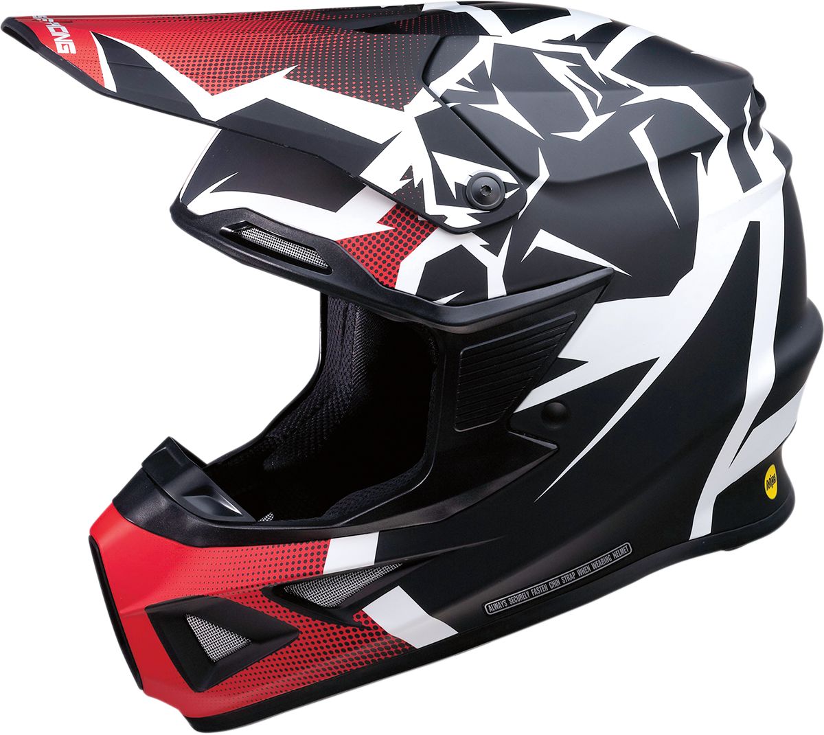 Moose Racing FI MIPS Agroid Helmet Red / Black - FREE UK Shipping, FREE 365 Day Returns | Moto Central