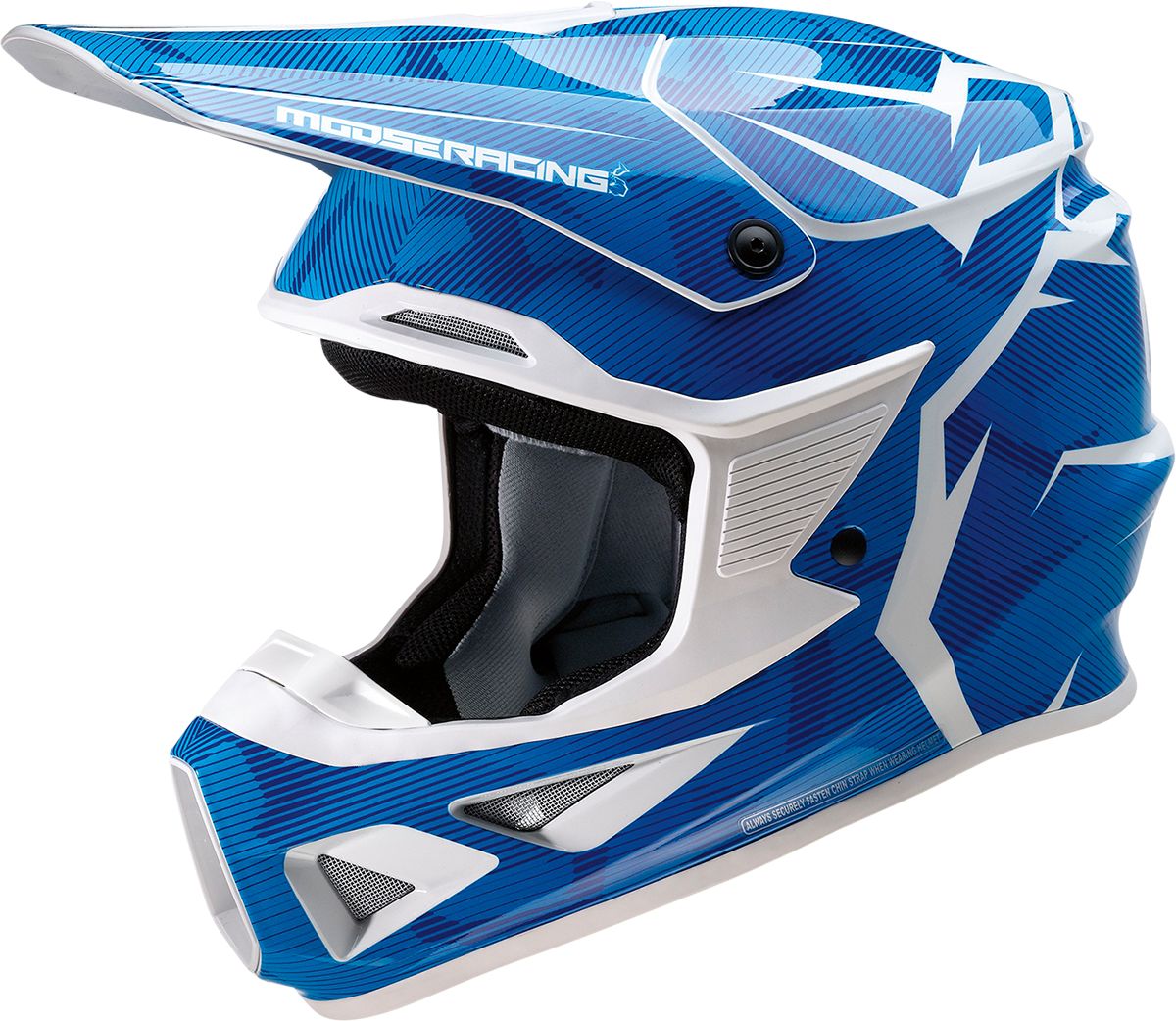 Moose Racing FI Agroid Camo MIPS Blue / White