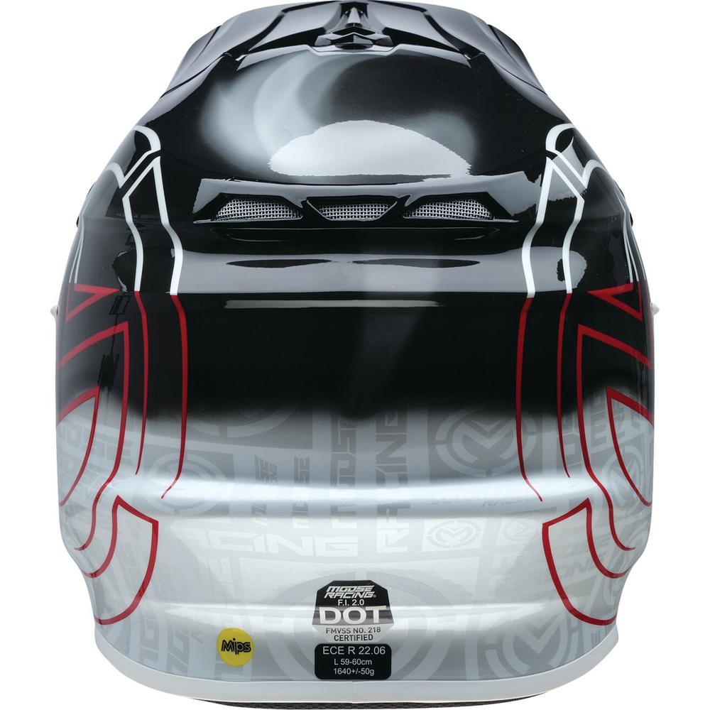 Moose Racing F.I. 2.0 MIPS Deceit MX Black / Red