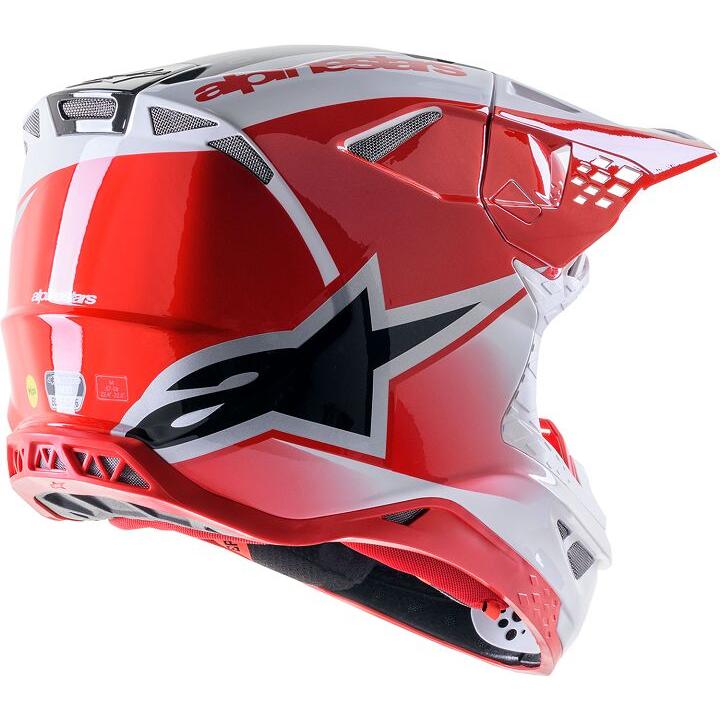 Alpinestars Supertech M10 Unite MX Red / White