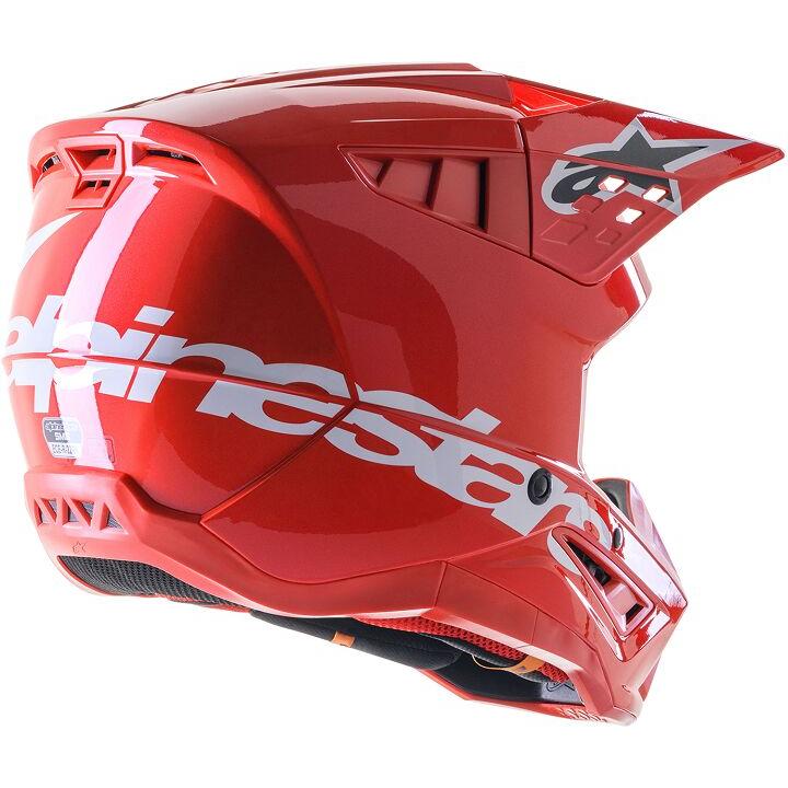 Alpinestars Supertech M5 Corp MX Gloss Red