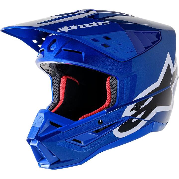 Alpinestars Supertech M5 Corp MX Gloss Blue