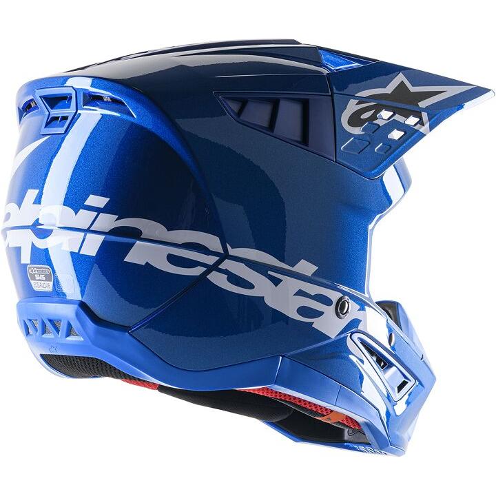 Alpinestars Supertech M5 Corp MX Gloss Blue