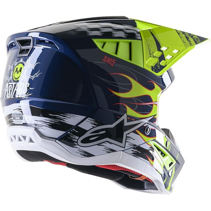 Alpinestars Supertech M5 Rash MX Navy / Fluo Yellow