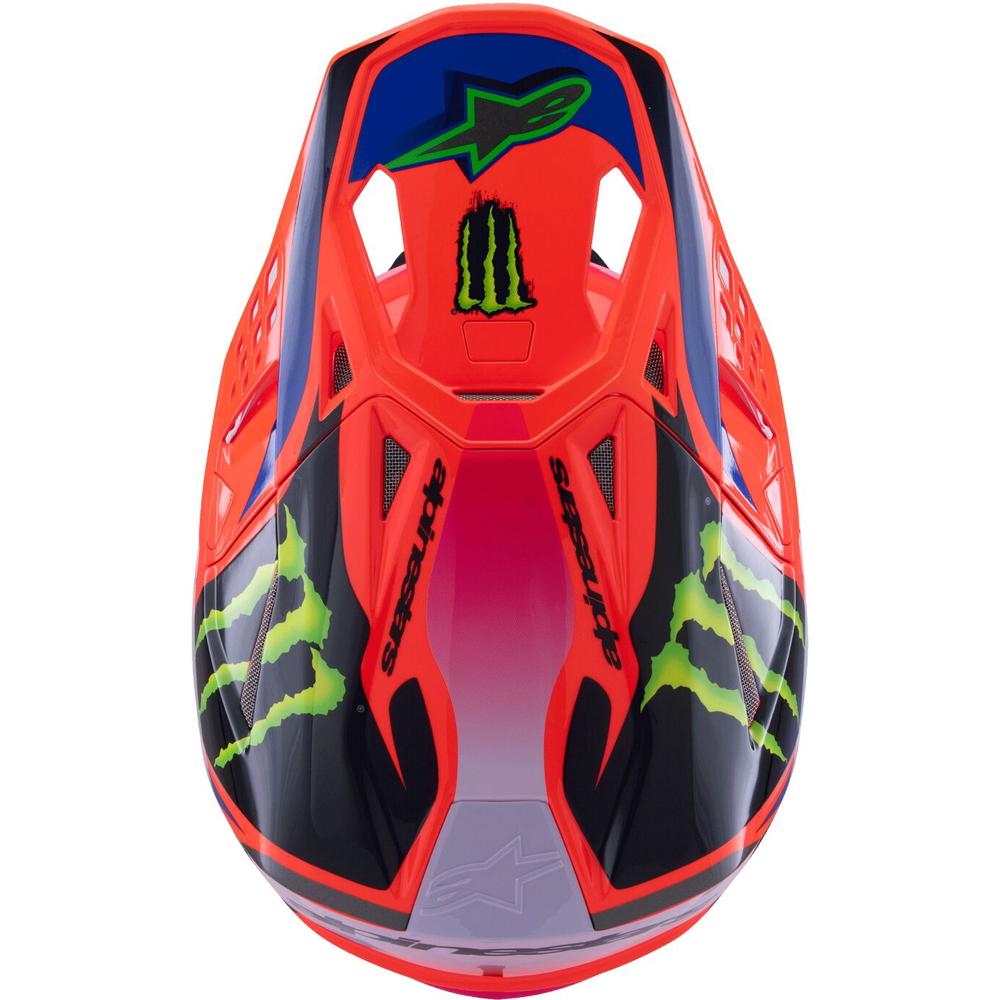 Alpinestars Supertech M10 Deegan MX Orange / Purple / Pink