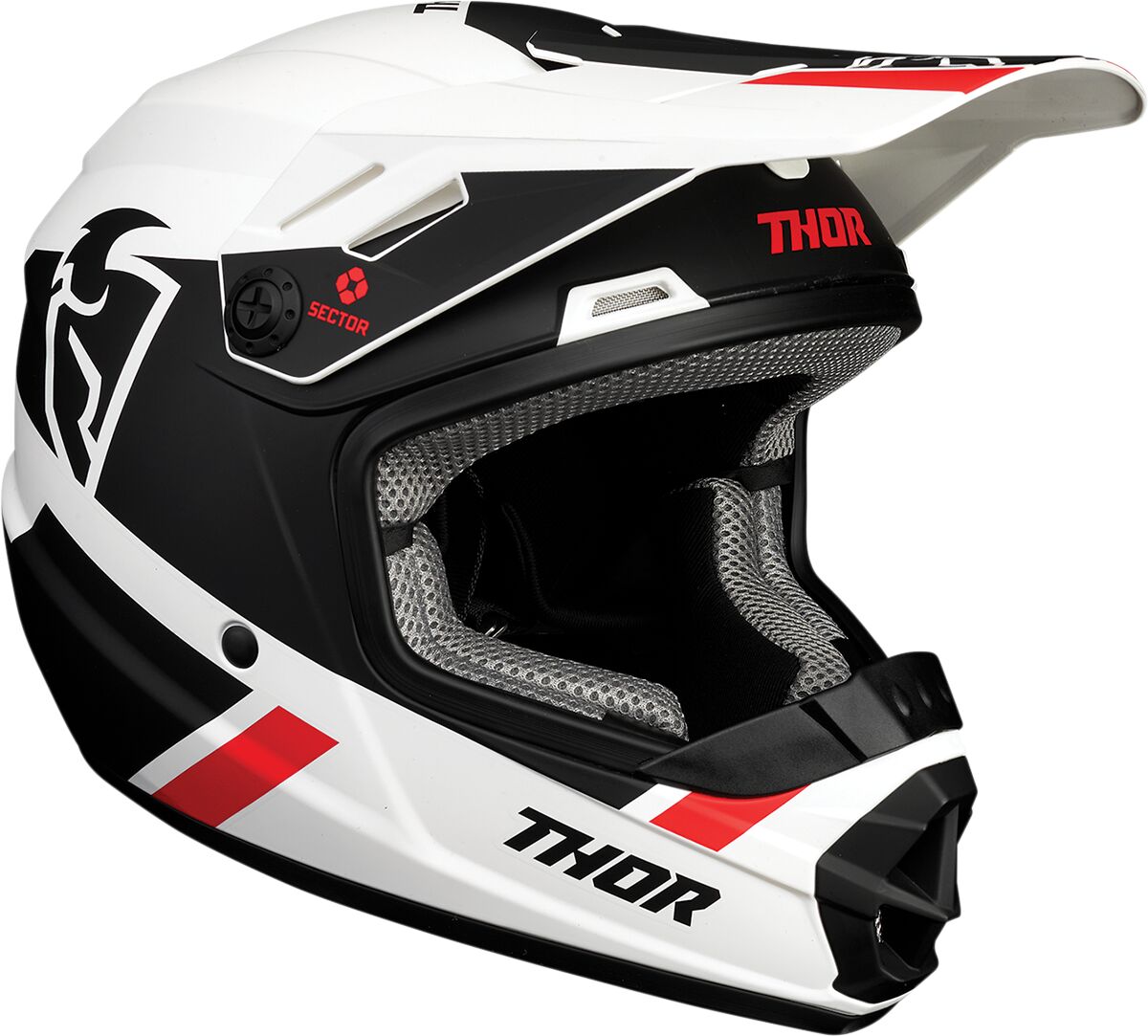Thor Sector Split MIPS Youth White / Black