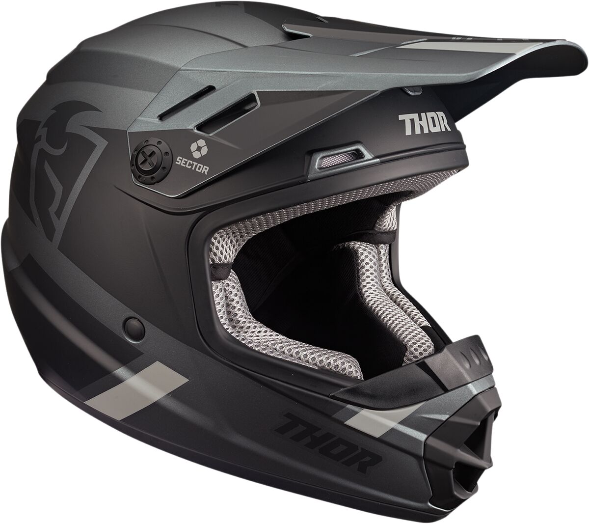 Thor Sector Splits MIPS Youth Charcoal / Black