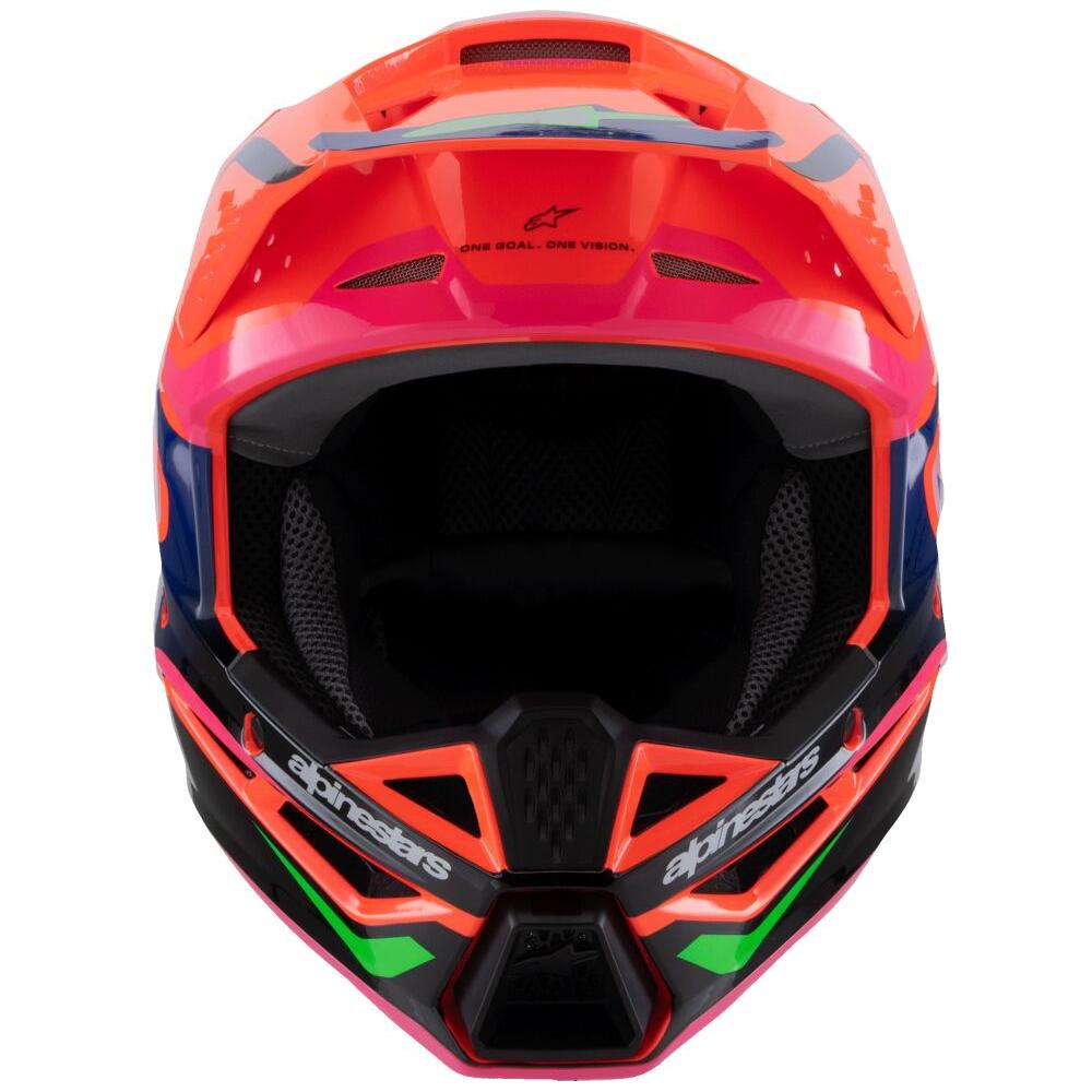 Alpinestars S-M3 Deegan Youth MX Orange / Purple / Pink