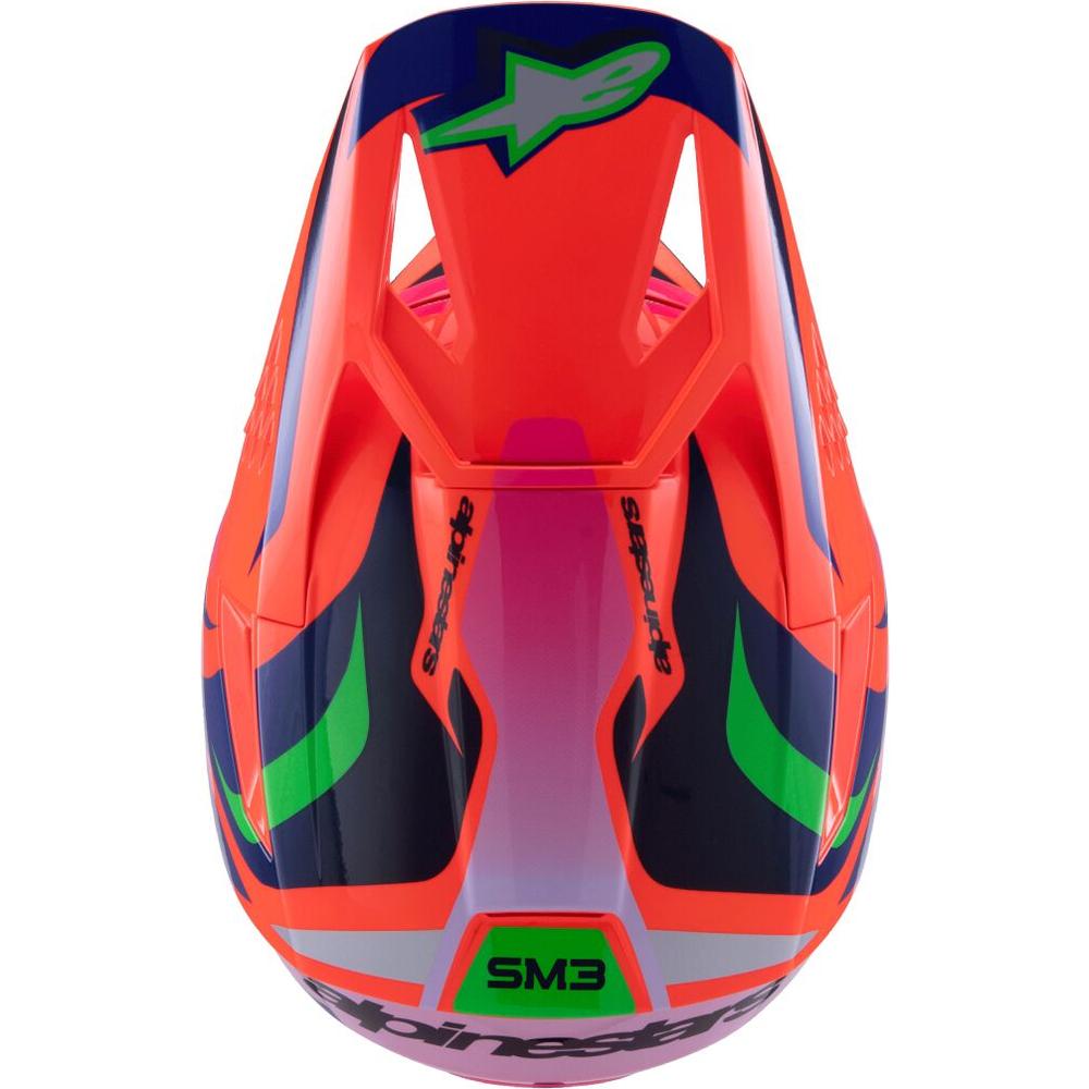 Alpinestars S-M3 Deegan Youth MX Orange / Purple / Pink