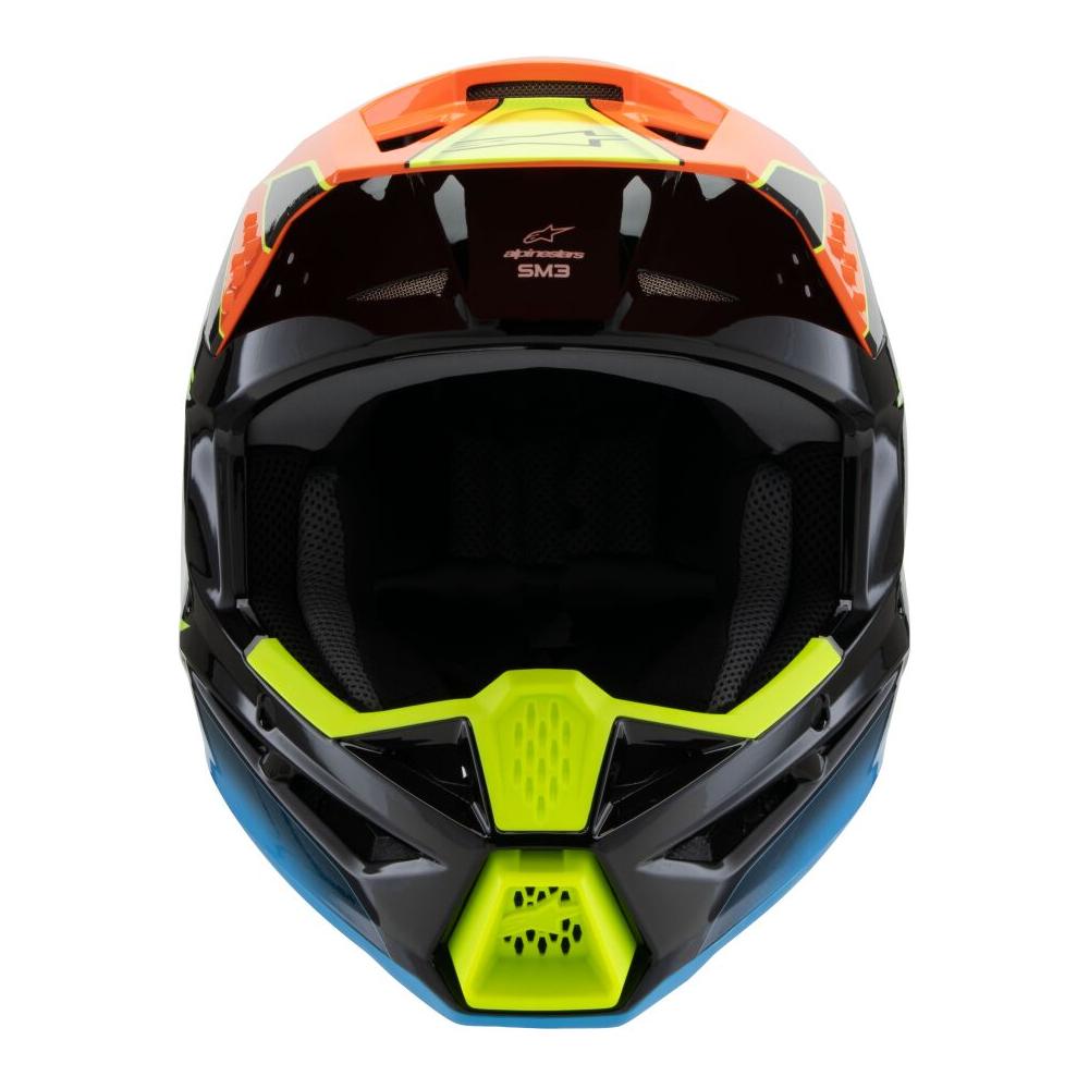 Alpinestars S-M3 Fray Youth MX Black / Orange / Yellow