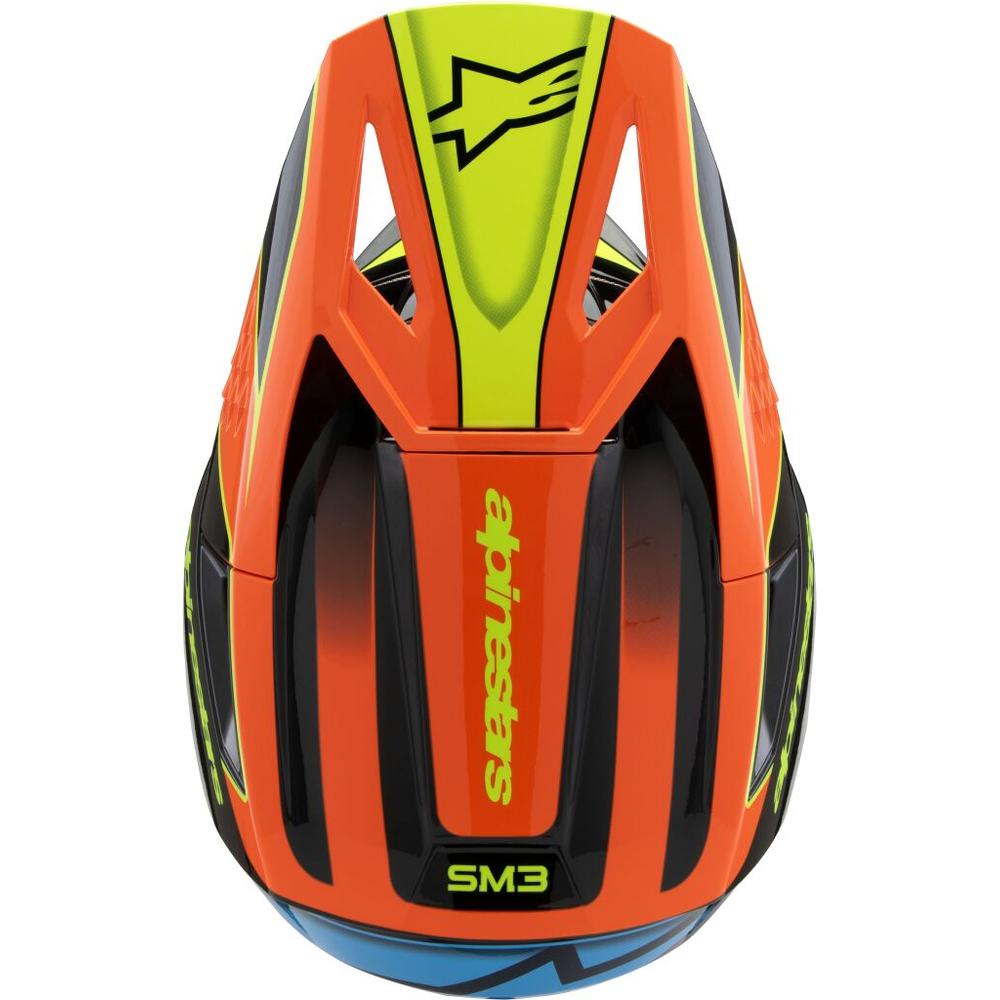 Alpinestars S-M3 Fray Youth MX Black / Orange / Yellow