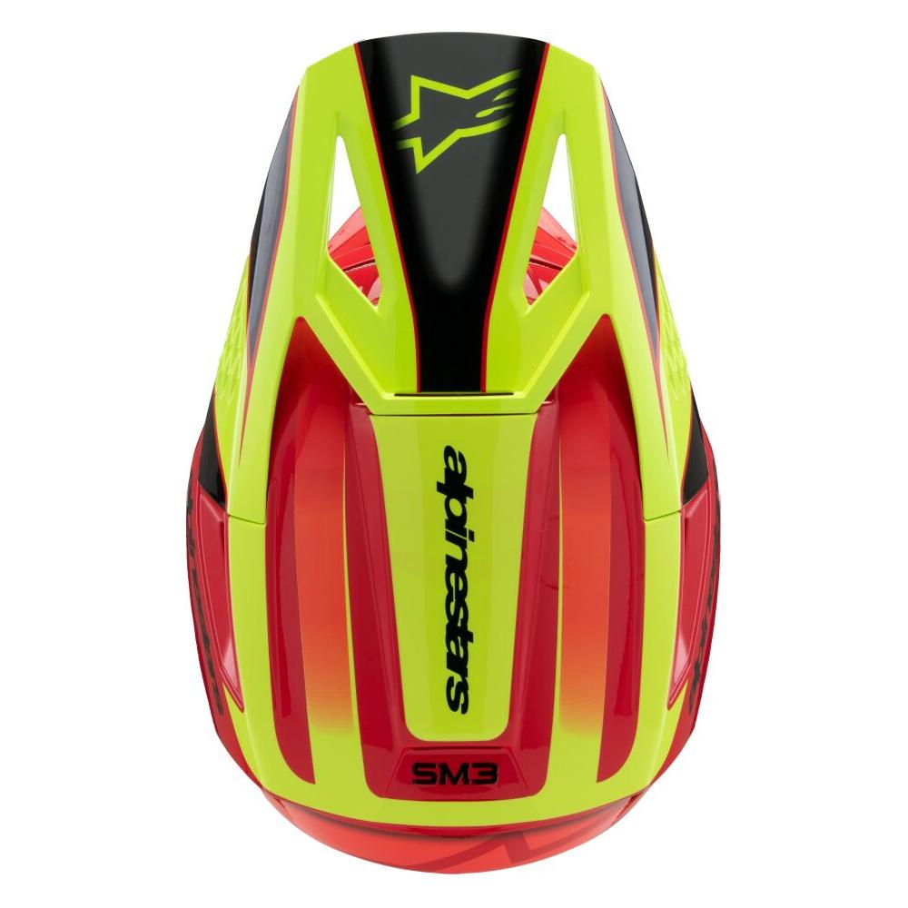 Alpinestars S-M3 Fray Youth MX Red / Yellow / Black