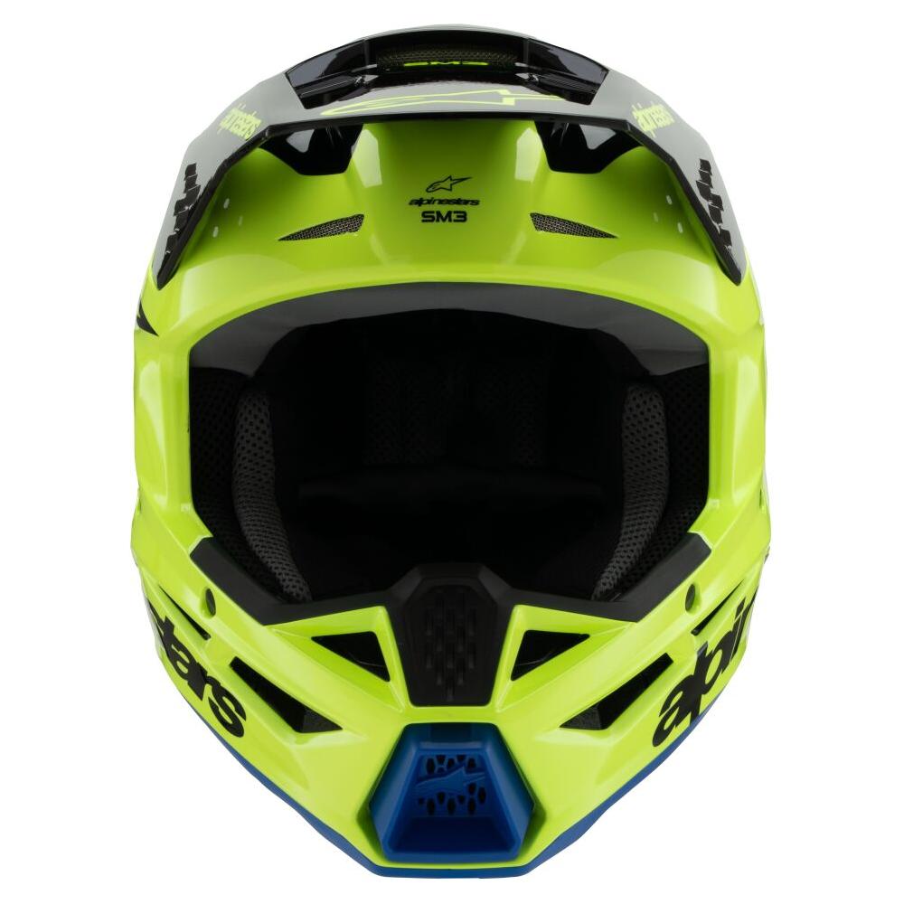 Alpinestars S-M3 Radium Youth MX Yellow / Black / Blue