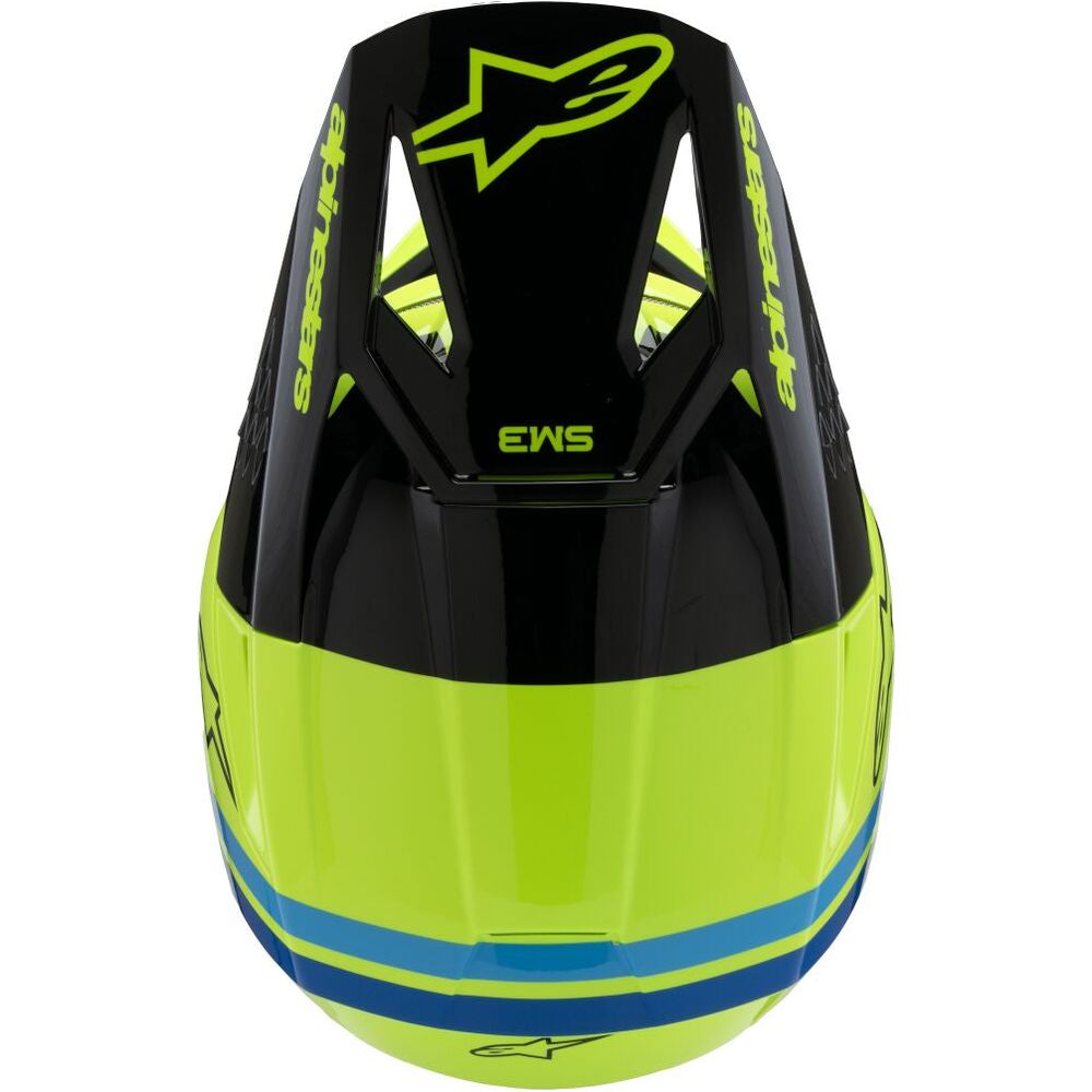 Alpinestars S-M3 Radium Youth MX Yellow / Black / Blue