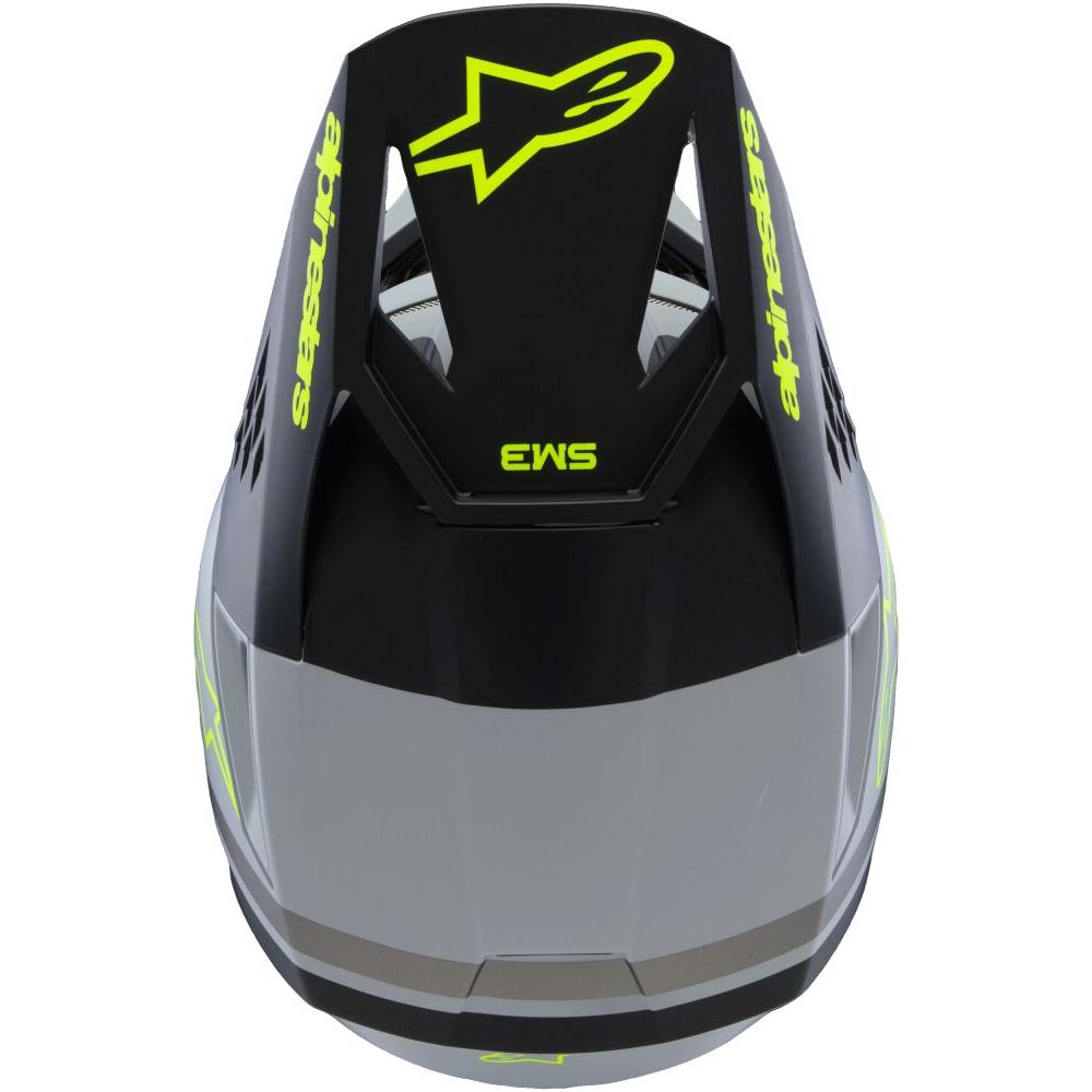 Alpinestars S-M3 Radium Youth MX Grey / Black / Yellow