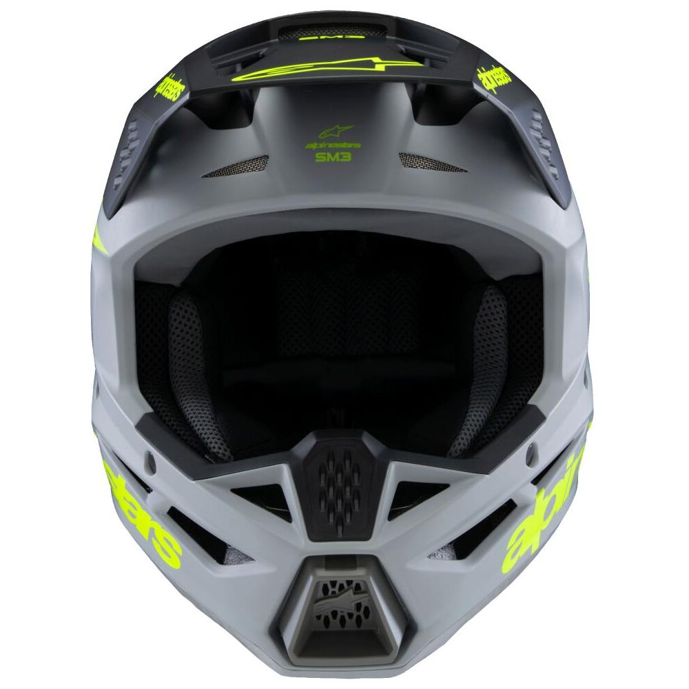 Alpinestars S-M3 Radium Youth MX Grey / Black / Yellow