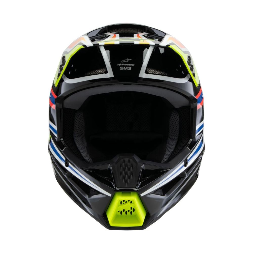 Alpinestars S-M3 Wurx Youth MX Black / Yellow / Blue