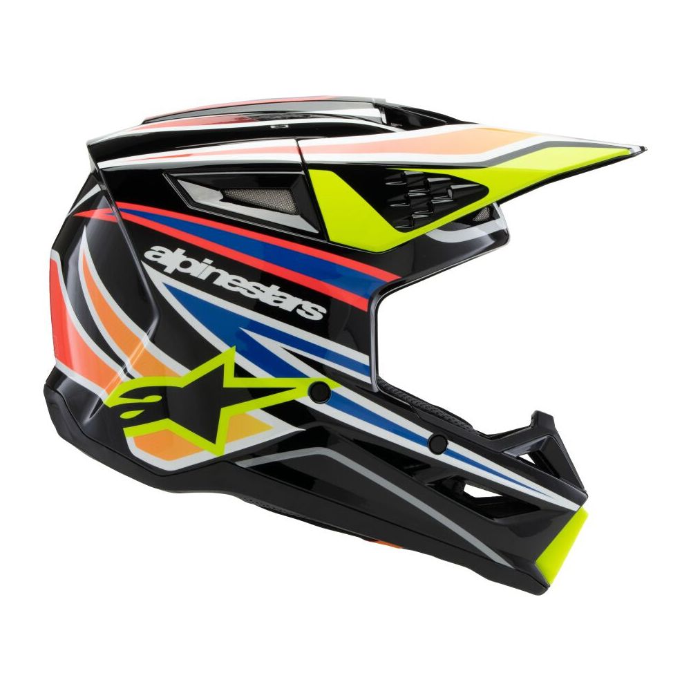 Alpinestars S-M3 Wurx Youth MX Black / Yellow / Blue