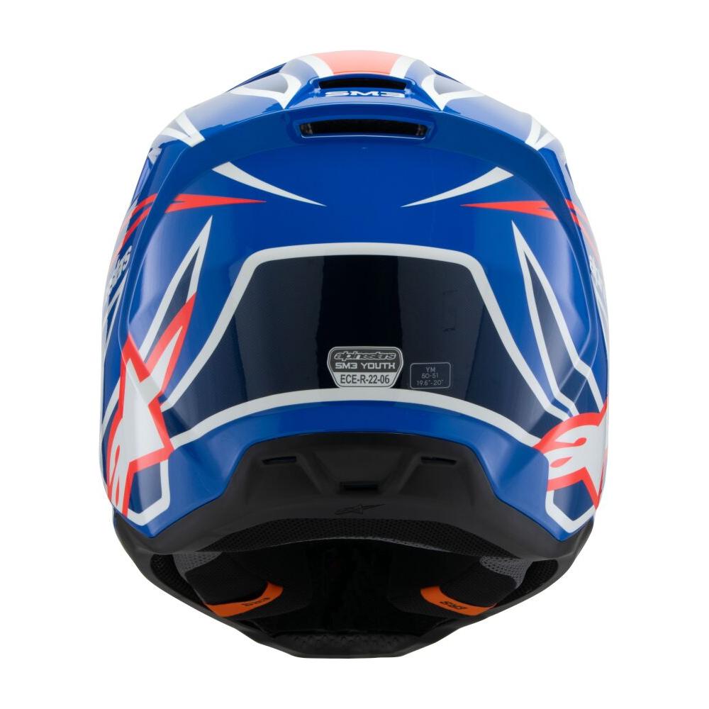 Alpinestars S-M3 Wurx Youth MX Blue / Red / White