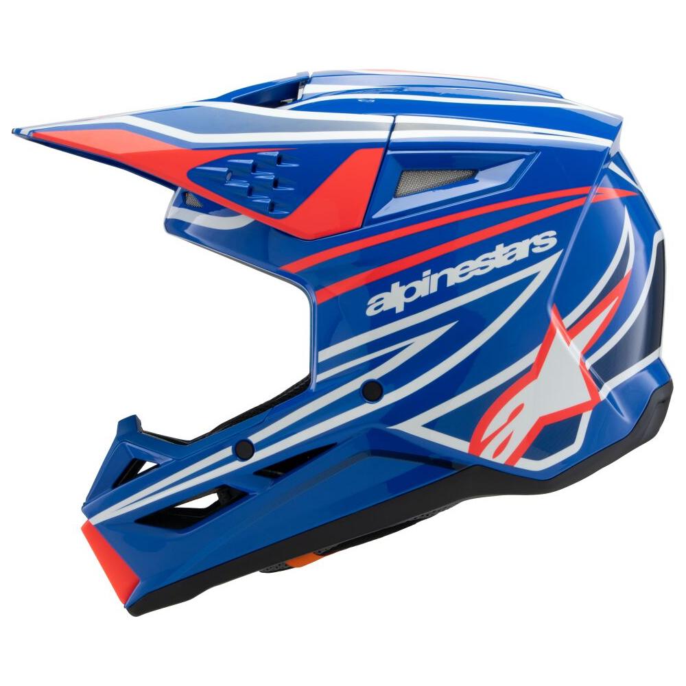 Alpinestars S-M3 Wurx Youth MX Blue / Red / White