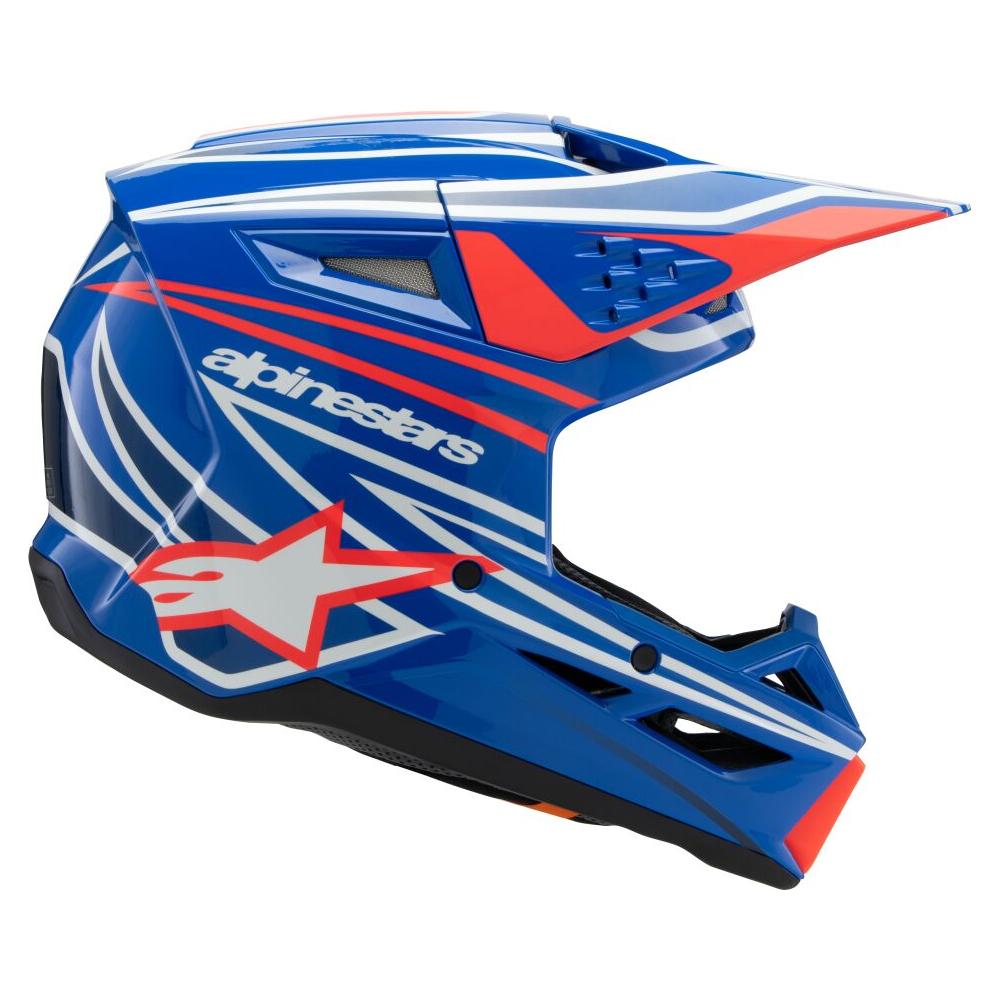 Alpinestars S-M3 Wurx Youth MX Blue / Red / White