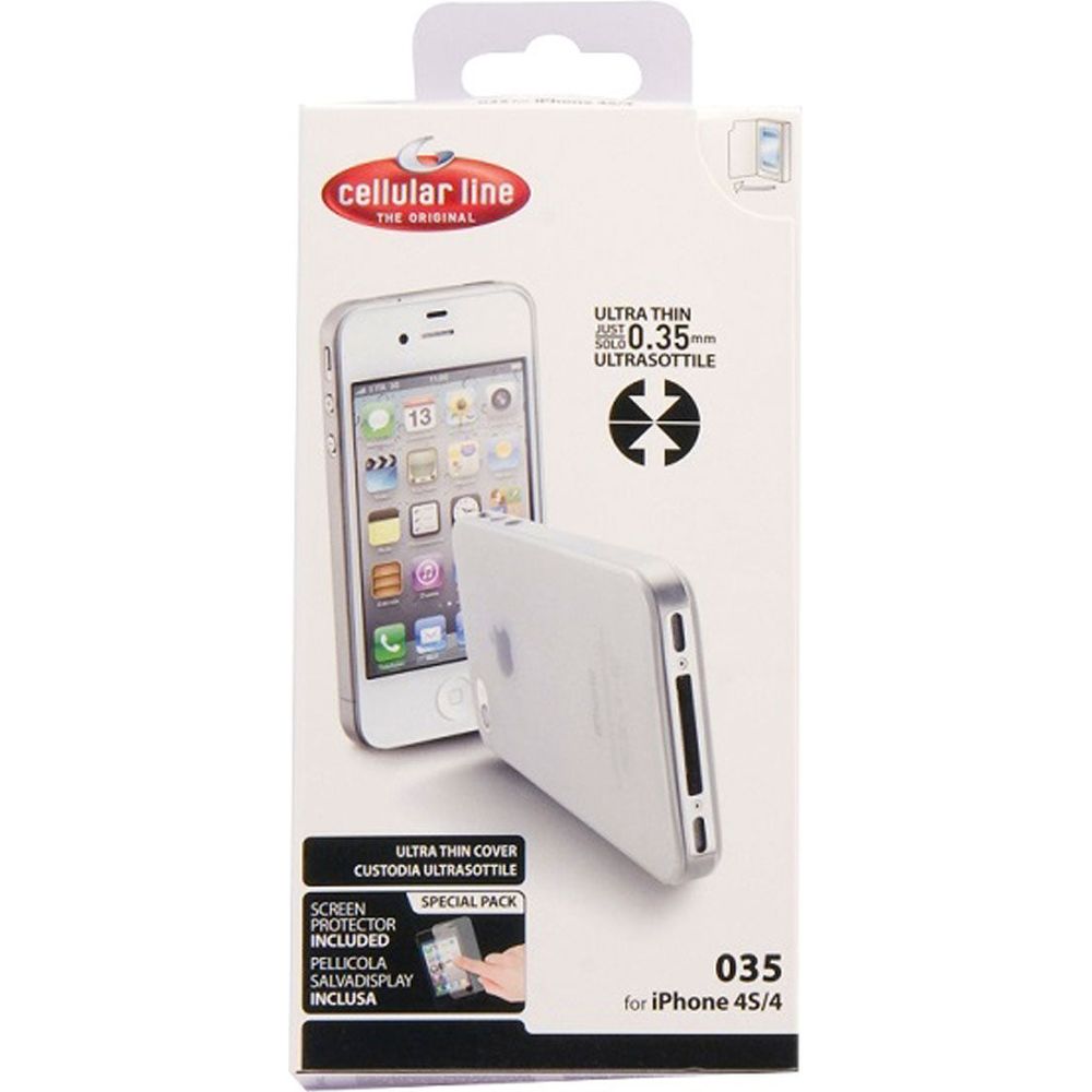 Interphone Thin iPhone 4 Cover Transparent