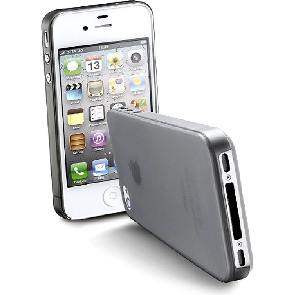 Interphone Thin iPhone 4 Cover Dark