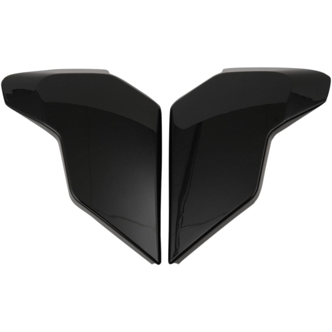 Icon Airflite Gloss Black Side Plate Pair - product view