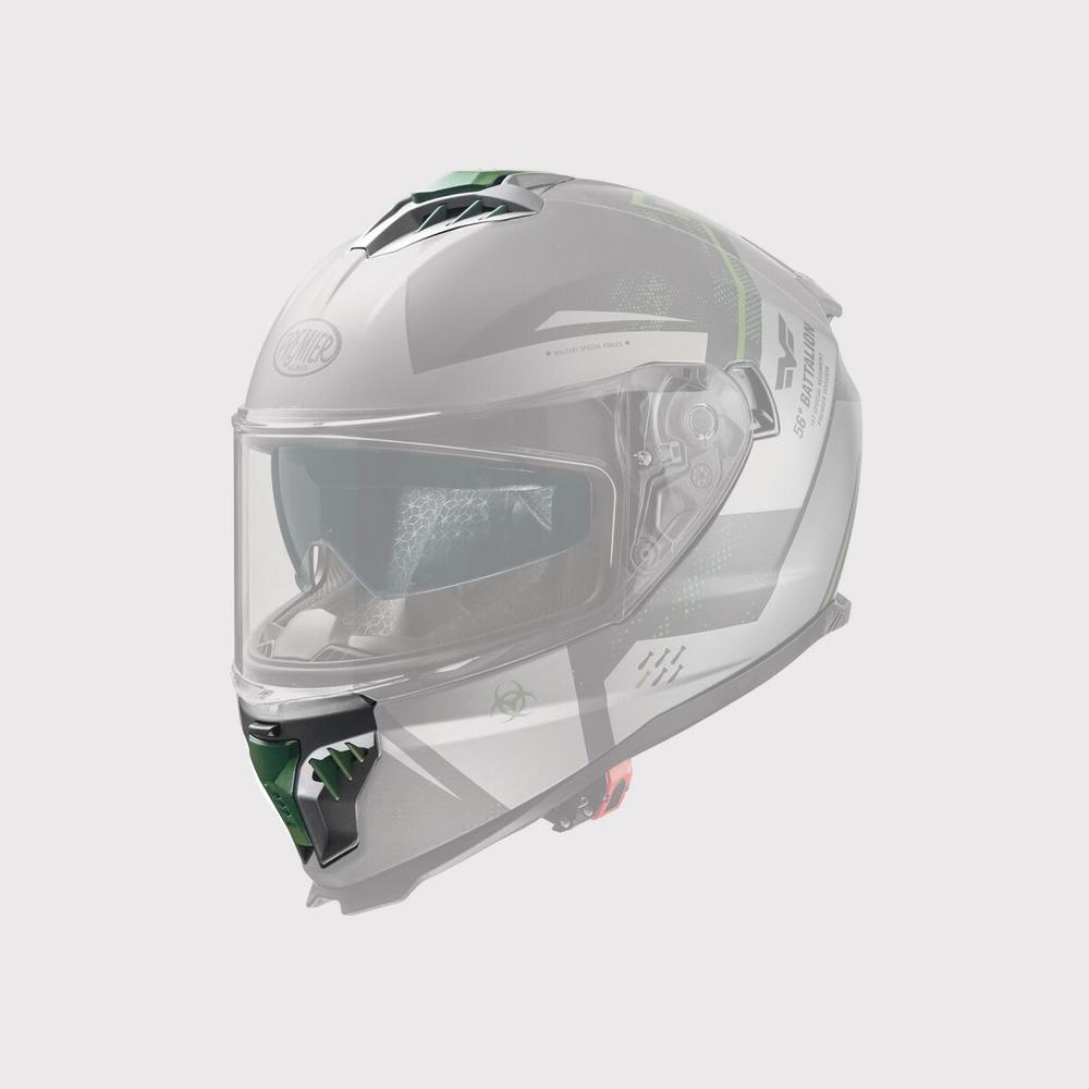 Premier Typhoon Helmet Vent Kit Matt Grey
